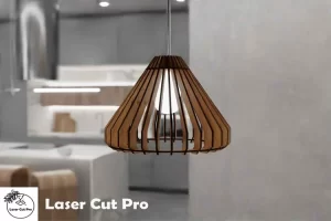 Lámpara colgante con diseño cortado con láser | Lámpara colgante para decoración del hogar.