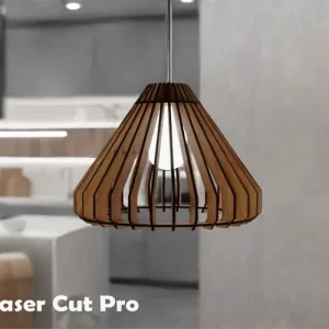 Lámpara colgante con diseño cortado con láser | Lámpara colgante para decoración del hogar.