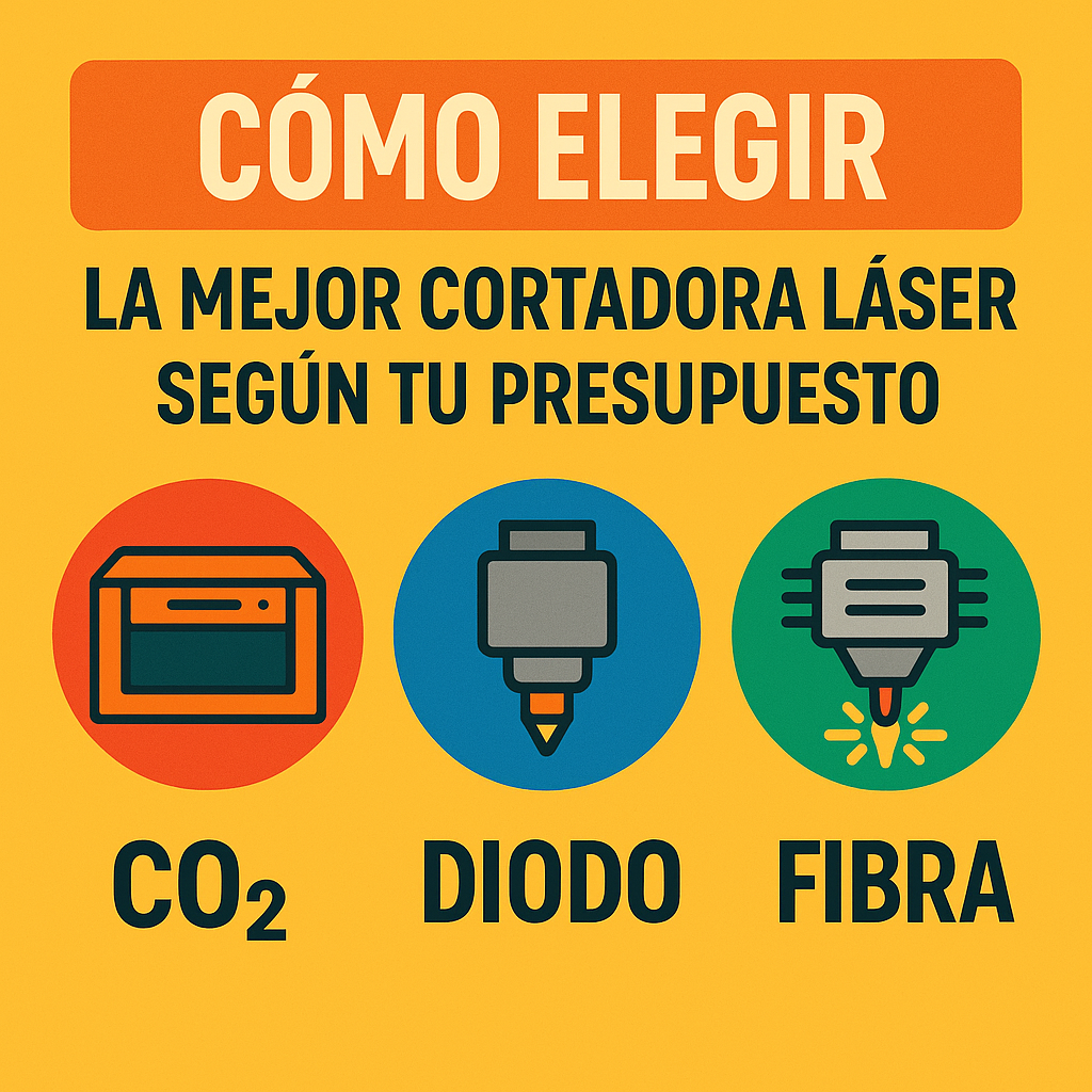 Guía para elegir la mejor máquina de corte láser según tu presupuesto