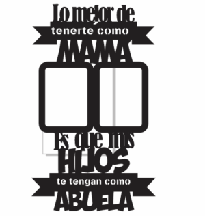 Porta retrato Día de las madres