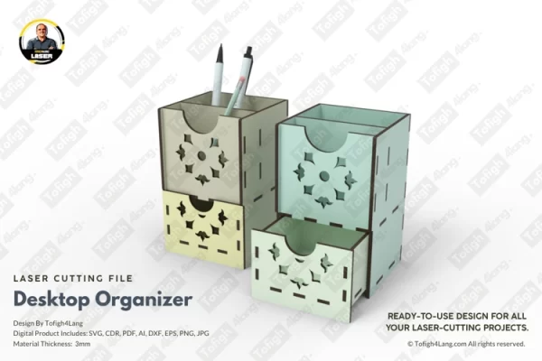 Organizador de escritorio elegante