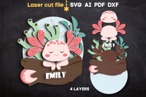 Nombres de bebes - Corte Laser