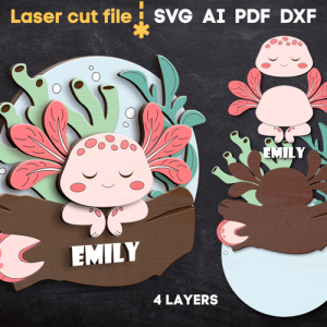 Nombres de bebes - Corte Laser