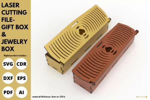 Caja joyero - Corte Laser