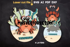 Nombre para bebe - Corte Laser Gratis