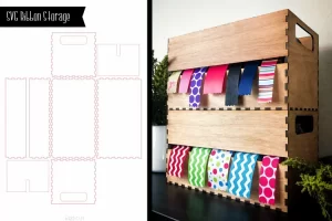 Organizador de royos de cinta