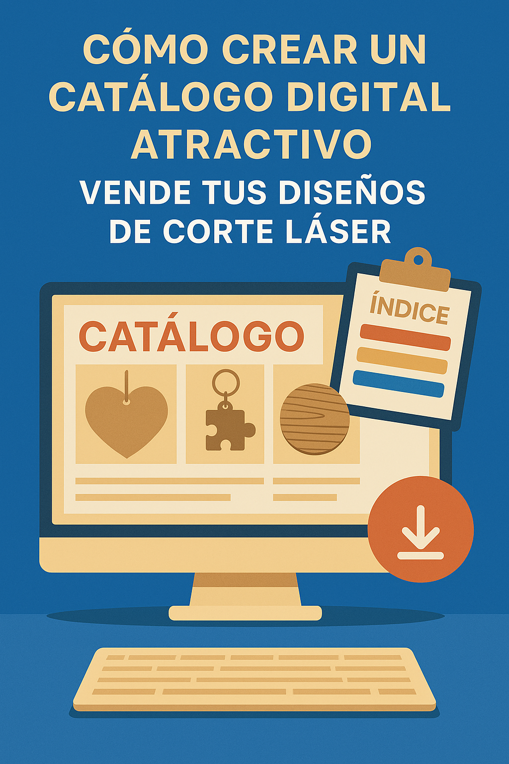 Cómo hacer un catálogo digital profesional para vender tus diseños de corte láser