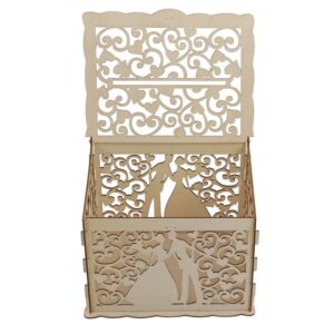 Caja lluvia de sobres boda - Corte Laser - Gratis