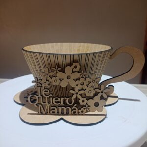 Taza corte láser - Dia de las madres