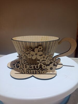 Taza corte láser - Dia de las madres