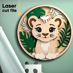 Lion SVG vector