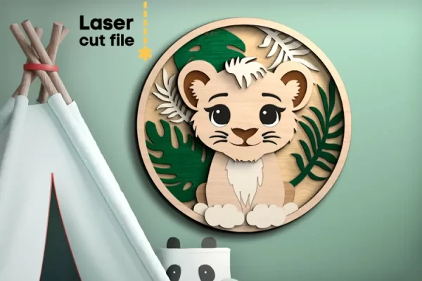 Lion SVG vector