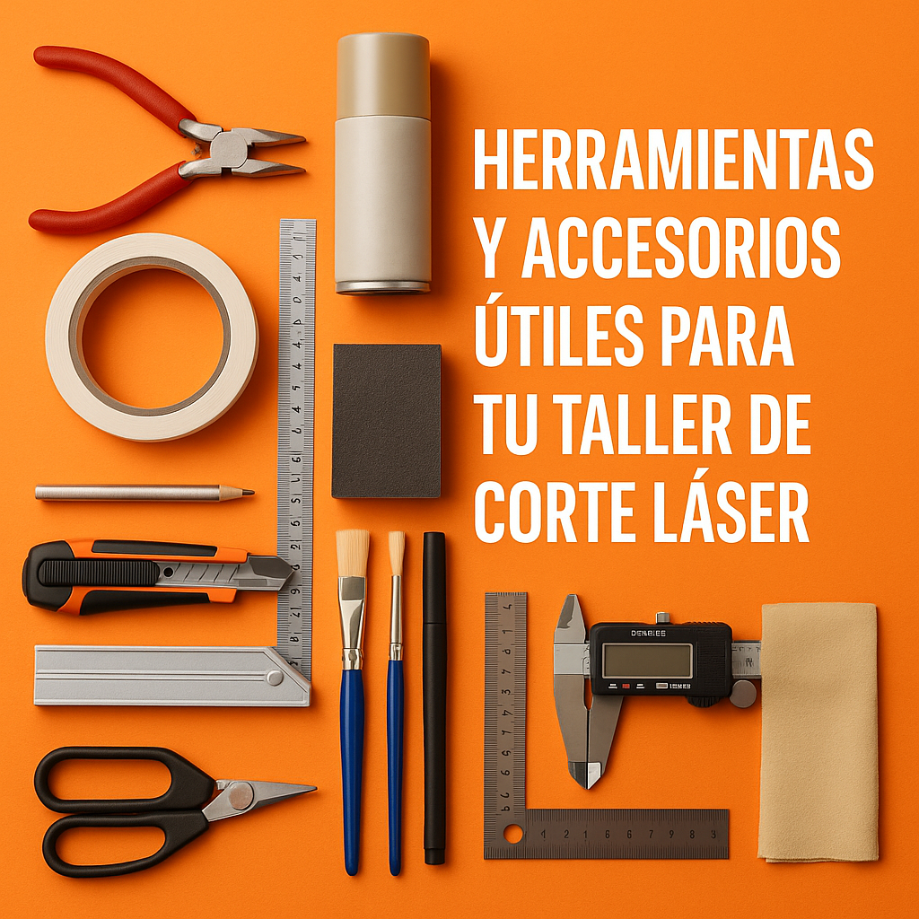 Las mejores herramientas y accesorios para trabajar mejor con corte láser