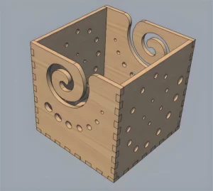 Cuenco de crochet y lana para tejer