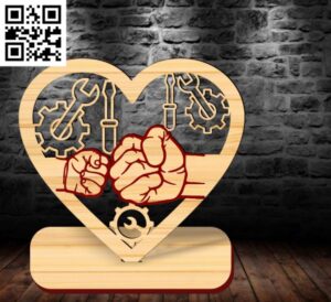 Corazón día del padre