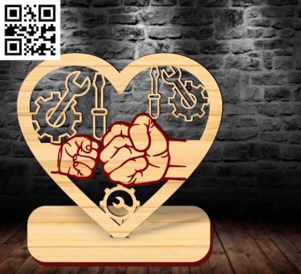 Corazón día del padre