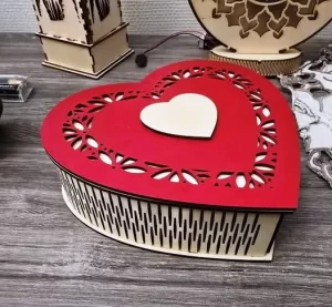 Caja de corazon