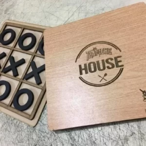Juego del gato Tic Tac Toe - Corte Laser