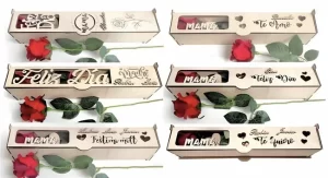 Caja de rosas - Dia de las madres