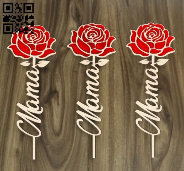 Rosa día de las madres