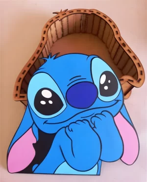 Caja de Stitch para corte laser Gratis