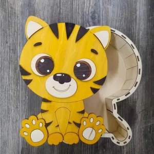 Caja tigre para corte laser
