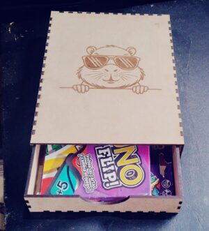 Caja dulcera Capibara - Corte Laser - Gratis