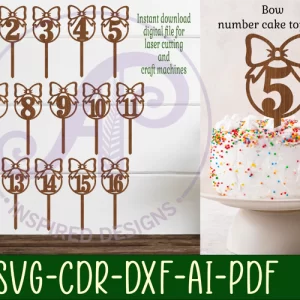 Cake topper
