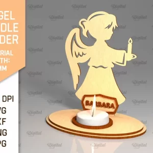 Angel con vela