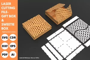 Caja joyera - Corte laser