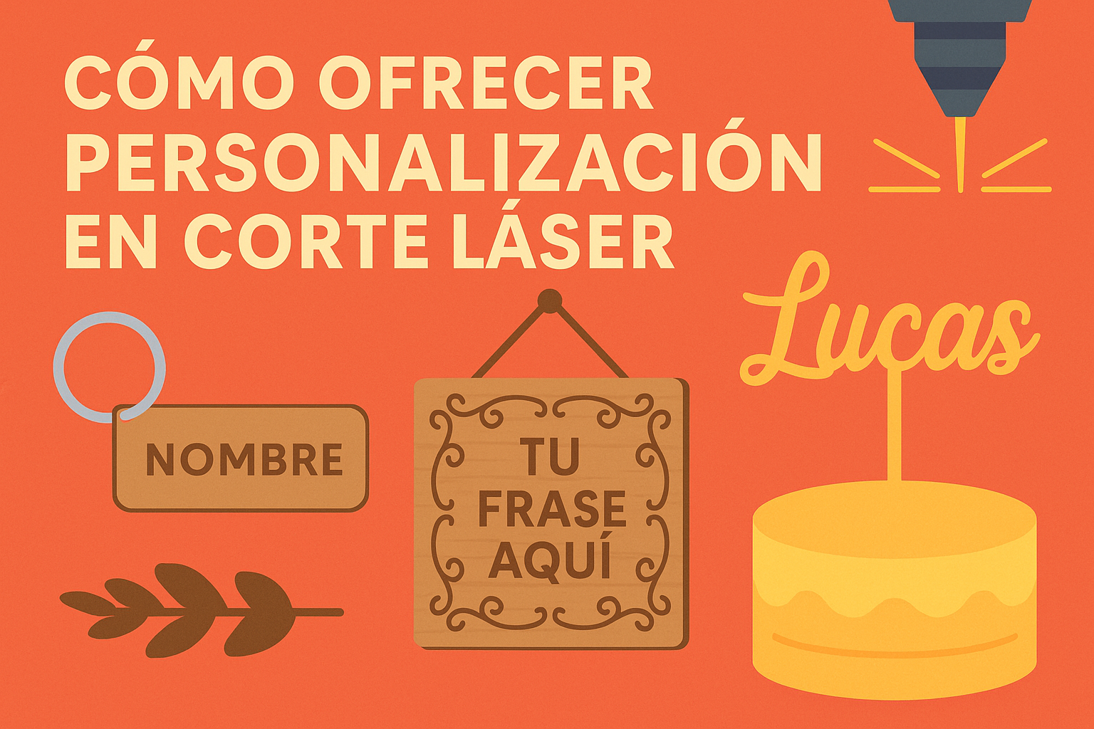 Estrategias para ofrecer productos personalizados con corte láser y aumentar tus ventas
