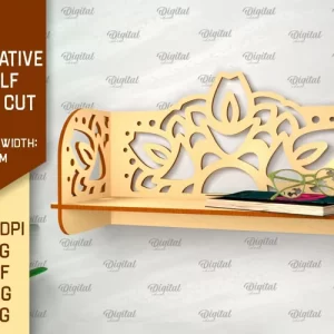 Estante floral de pared