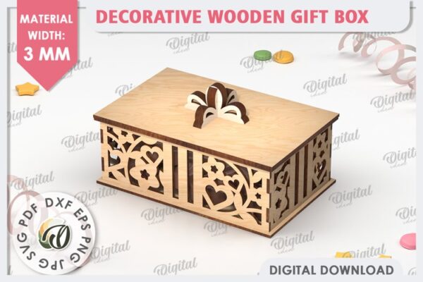 Caja decorada