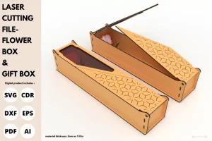 Caja para rosa