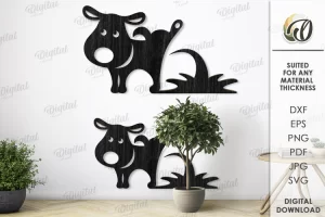 Perro decoración