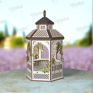 Kiosco 3D  Corte Láser