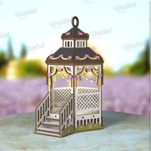 Kiosco 3d Corte Láser