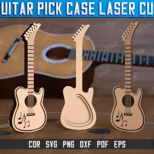 Estuche para púas de guitarra | Caja de selección | Accesorios musicales | idea de regalo