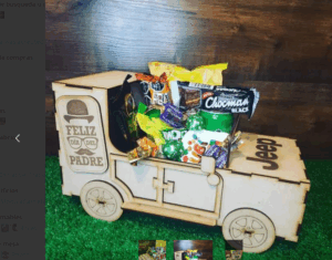 Jeep botanero - Dia del padre