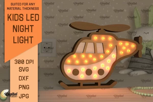 Lampara helicóptero