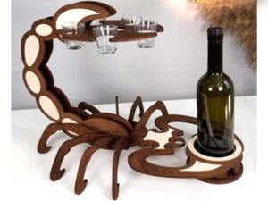 Escorpion mini bar - Corte láser Gratis