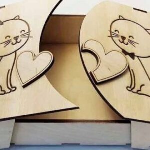 Caja con gatos