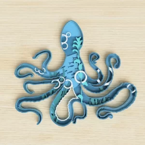 Pulpo - Corte Láser