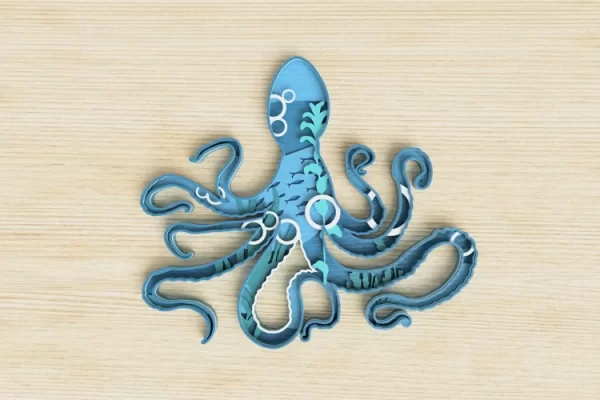 Pulpo - Corte Láser