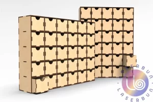 Organizador con cajitas