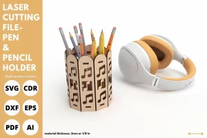 Porta lápiz - Corte Láser