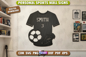 Playera futbol - Corte Laser