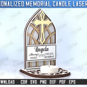 Porta velas memorial