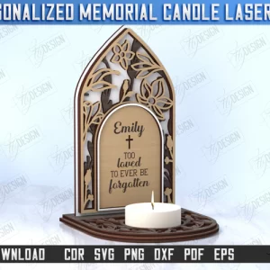 Porta velas memorial