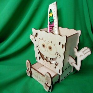 Porta lápiz de Bob Esponja